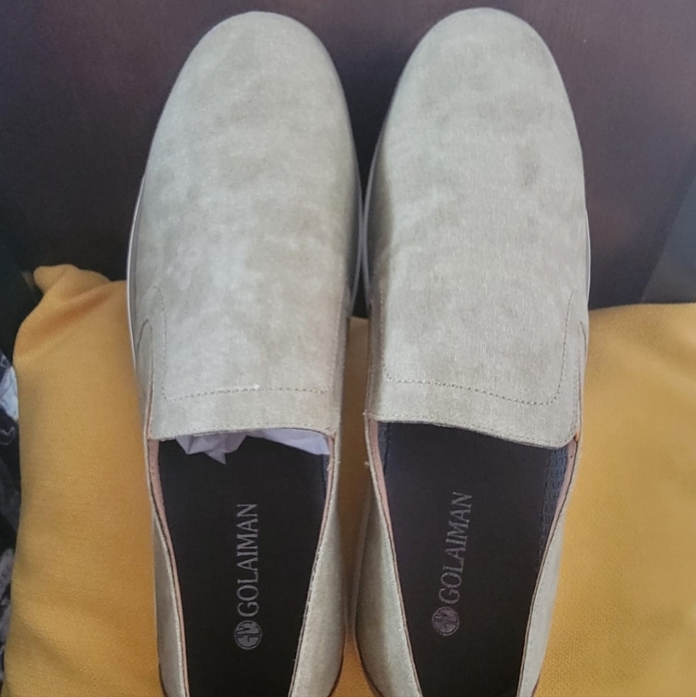 Men's Suede by Golaiman. SLIP ON